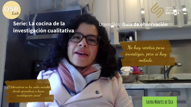 Lee más sobre el artículo Cocina de la investigación.  Guía de Observación