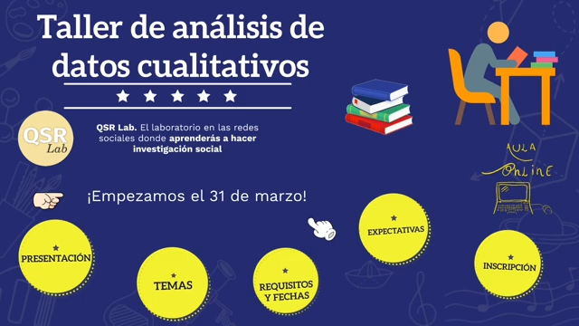 Lee más sobre el artículo Taller  de análisis de datos cualitativos