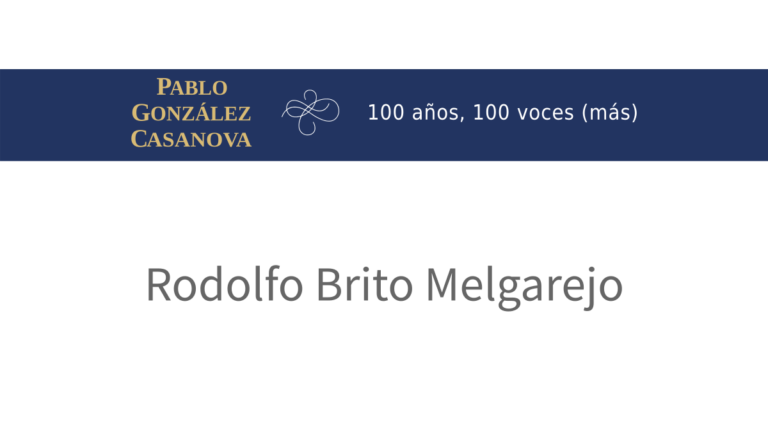 Lee más sobre el artículo Rodolfo Brito Melgarejo