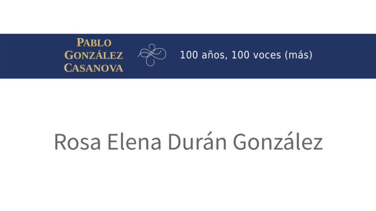 Lee más sobre el artículo Rosa Elena Durán González