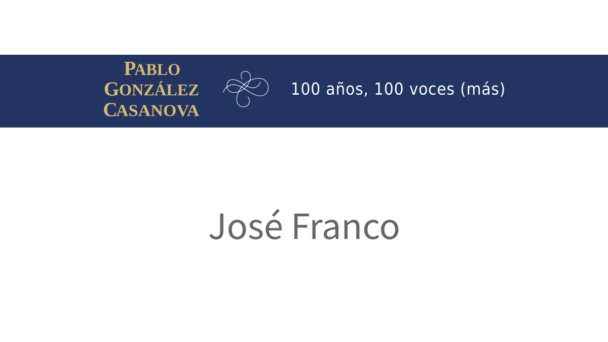 Lee más sobre el artículo José Franco