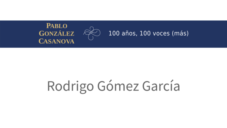 Lee más sobre el artículo Rodrigo Gómez García