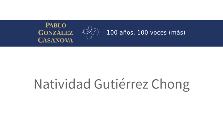 Lee más sobre el artículo Natividad Gutiérrez Chong