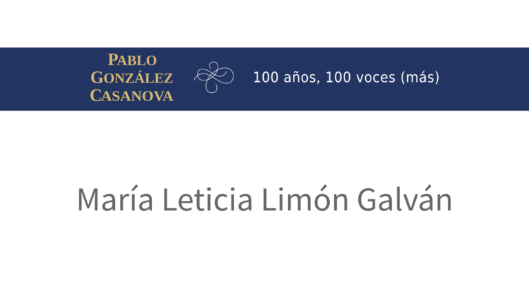 Lee más sobre el artículo María Leticia Limón Galván