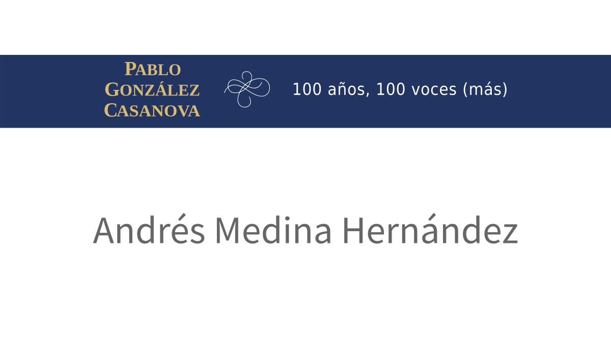 Lee más sobre el artículo Andrés Medina Hernández