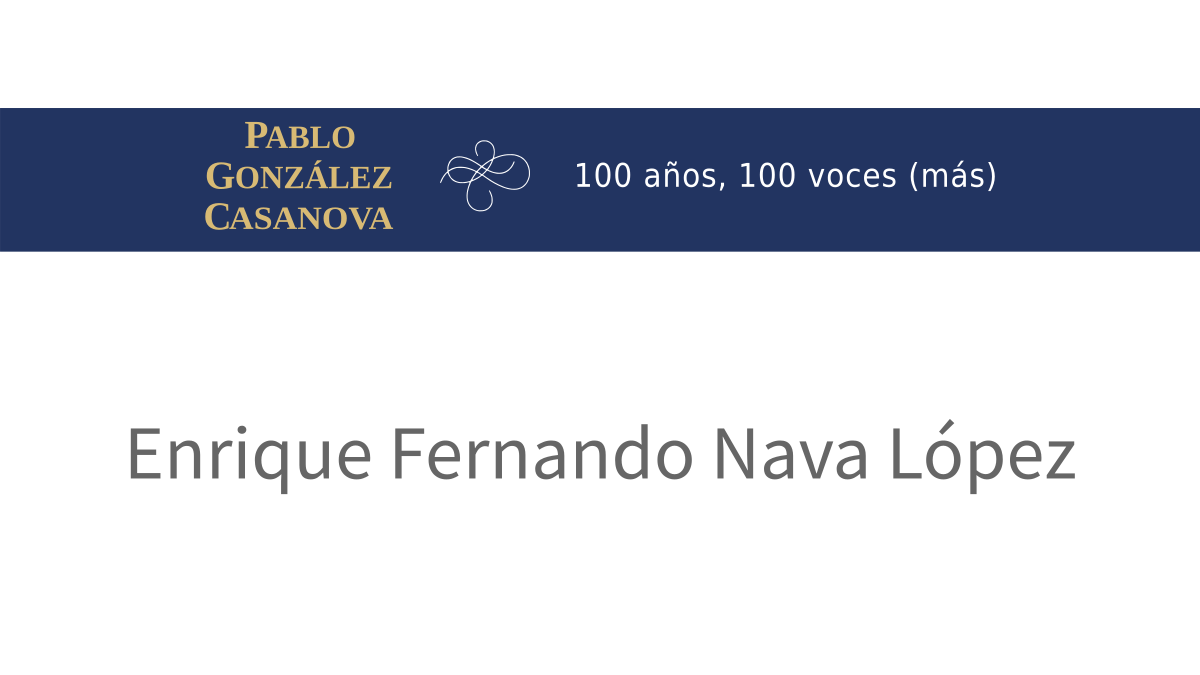 Lee más sobre el artículo Enrique Fernando Nava López