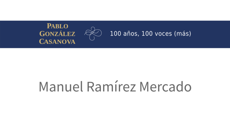 Lee más sobre el artículo Manuel Ramírez Mercado