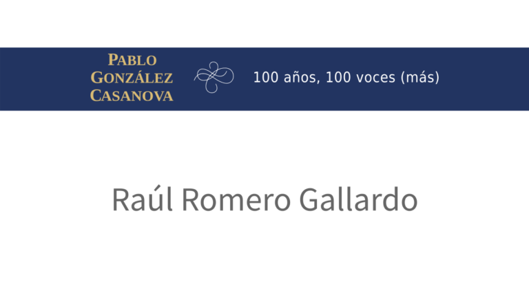 Lee más sobre el artículo Raúl Romero Gallardo