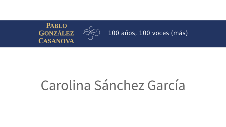 Lee más sobre el artículo Carolina Sánchez García