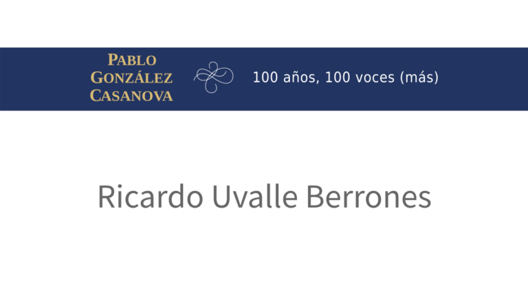 Lee más sobre el artículo Ricardo Uvalle Berrones