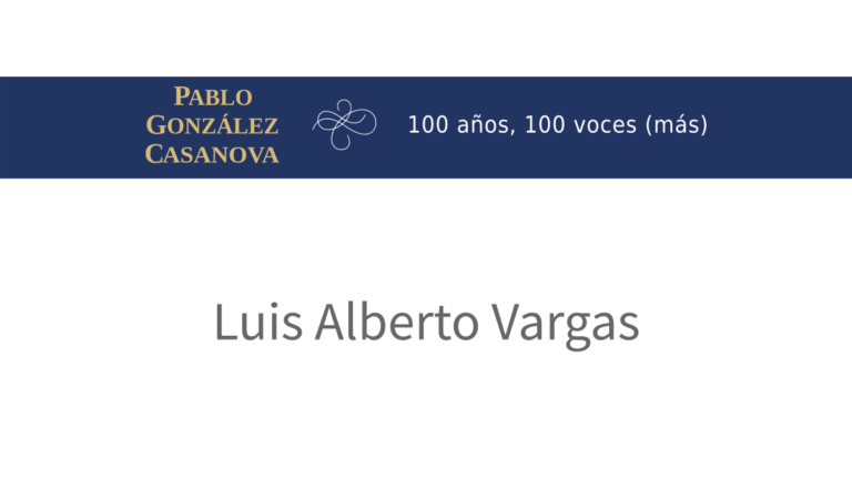 Lee más sobre el artículo Luis Alberto Vargas