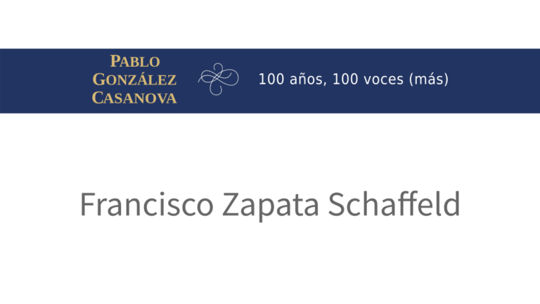 Lee más sobre el artículo Francisco Zapata Schaffeld