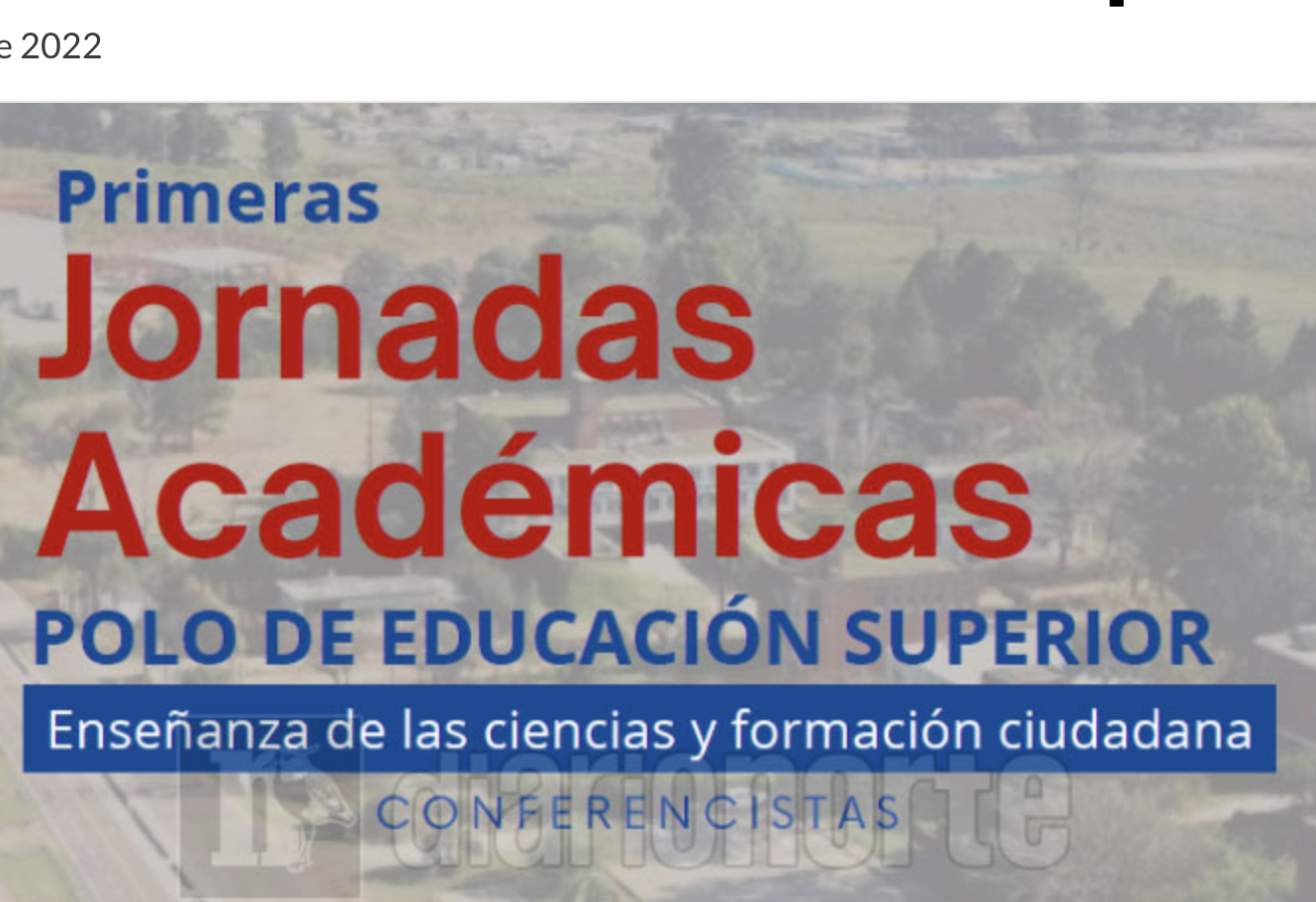 Lee más sobre el artículo El 28 y 29 de septiembre se realizarán las jornadas académicas del polo de educación superior.