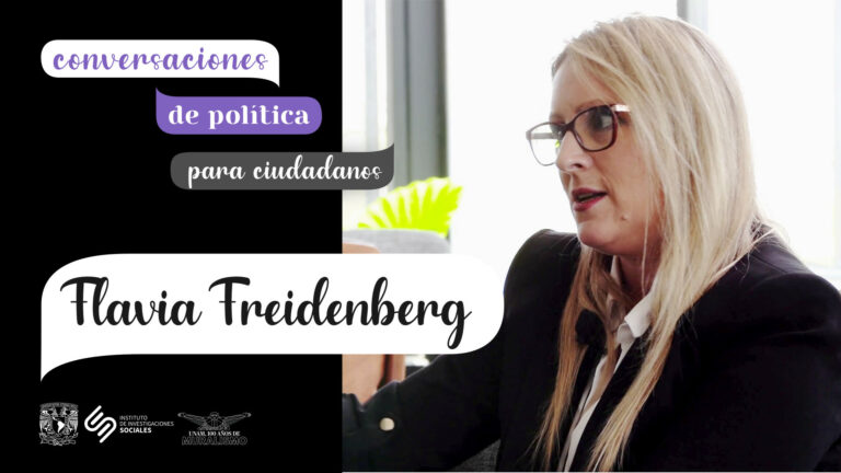 Lee más sobre el artículo Flavia Freidenberg: relación entre democracia y Estado en América Latina