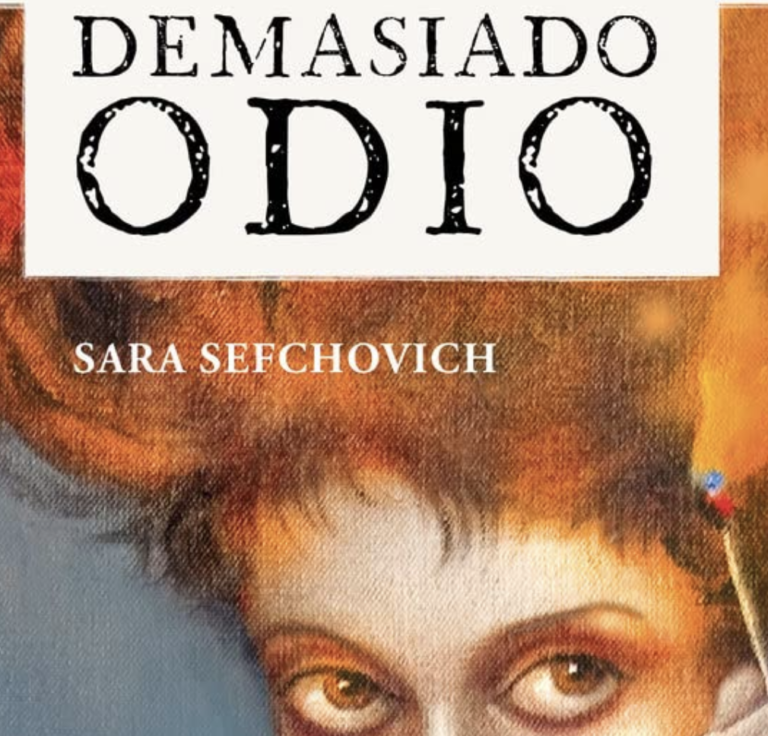 Lee más sobre el artículo Demasiado odio, de Sara Sefchovich