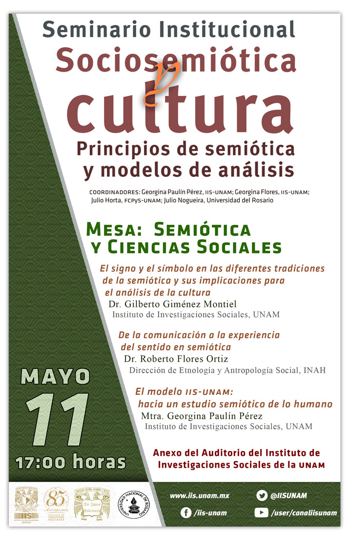 Mesa Semiótica y Ciencias Sociales – Instituto de Investigaciones Sociales