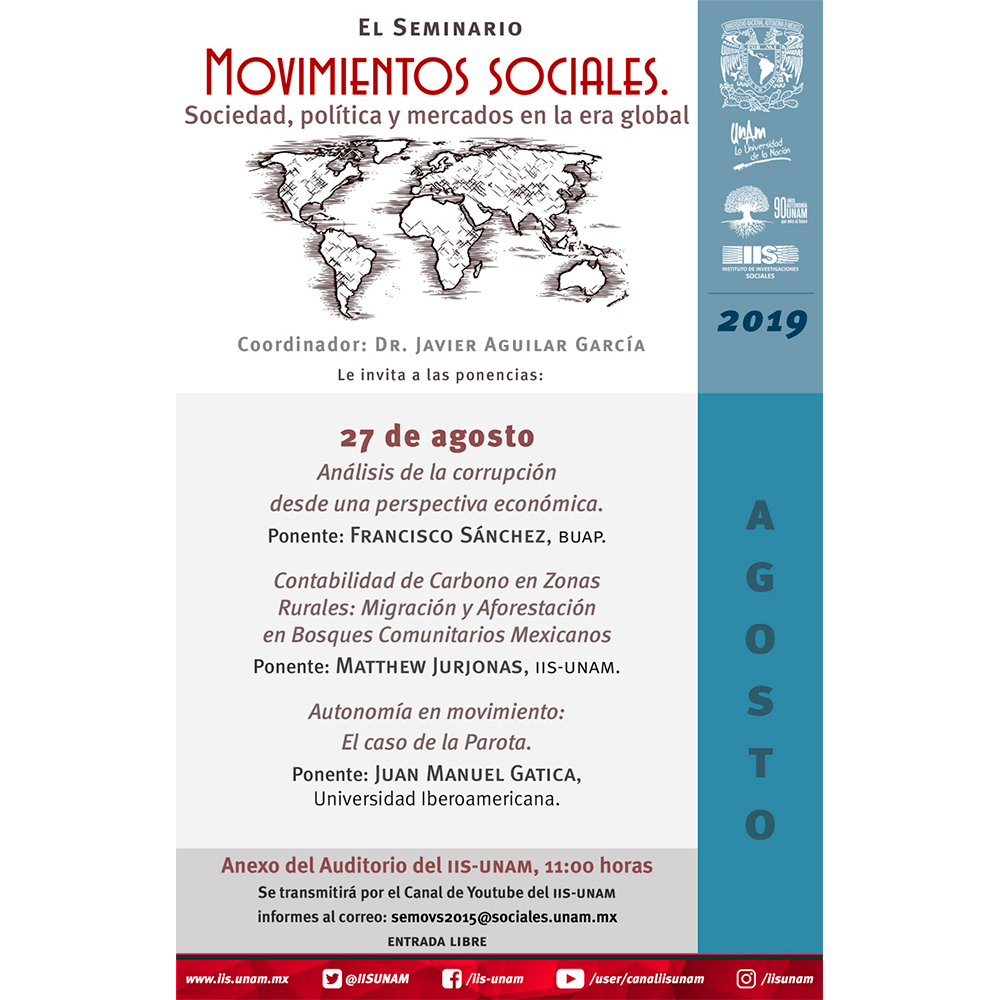 Seminario Movimientos Sociales Sociedad Política Y Mercados En La Era